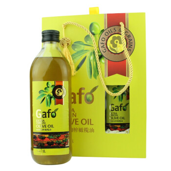 GAFO 嘉禾 特级初榨橄榄油 1L*2 礼盒装