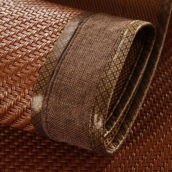 家纺夏凉节·老席匠藤席 正品雪藤席三件套天然凉席加厚藤席可折叠