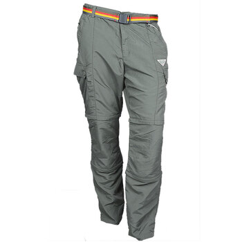 骆驼户外男款 速干裤 2013春夏款 快速拆卸 三截三节速干裤 军绿 l