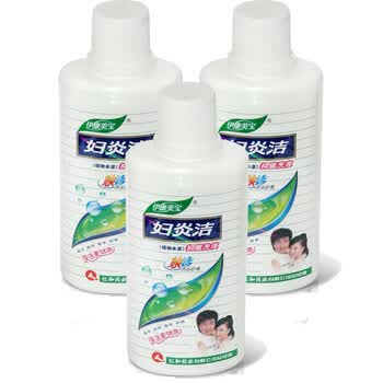 包邮(妇科专用)仁和妇炎洁洗液180ml*3瓶(植物本草 女士私处护理)