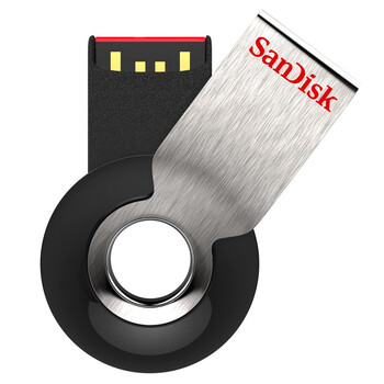 闪迪（SanDisk） 酷轮（CZ58） 16G U盘 银黑