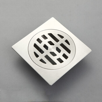 双金不锈钢地漏 防臭加厚地漏芯 方形地漏盖