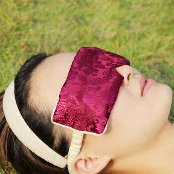 茶礼世家 茶香眼罩缓解疲劳 遮光眼罩睡眠眼罩耳塞舒适买2送1