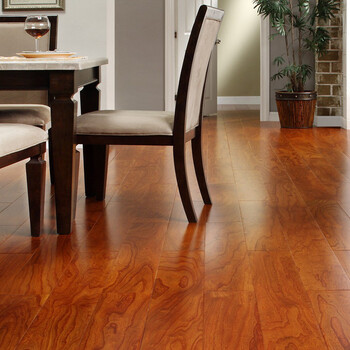 保得利 榆木平面仿古 地采暖实木复合地板 1210*165*15mm 家居就旗舰