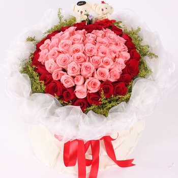 45朵混色玫瑰 节日价图片 - 京东手机版