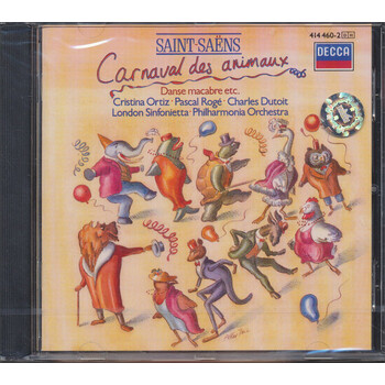 环球 进口cd 圣桑:动物狂欢节(cd)
