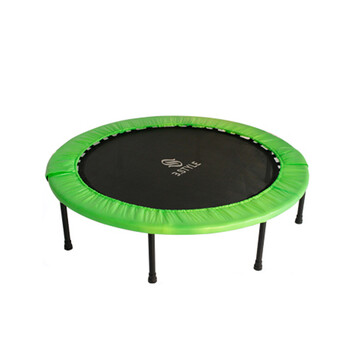 家用弹簧蹦蹦床 可对折叠 成人儿童室内娱乐跳床 韩国绿叶款 54寸