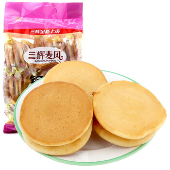 三辉麦风铜锣烧280g