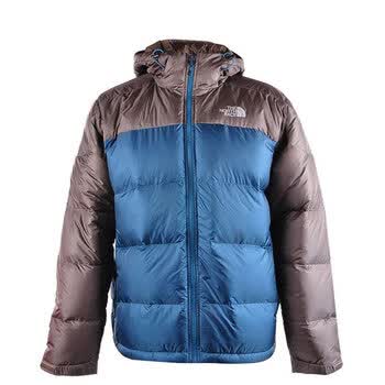 乐斯菲斯the north face男子户外运动羽绒服 a7rpf3q 蓝色 xs