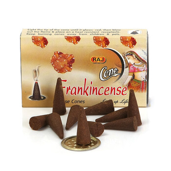
                                        RAJ印度香 乳香Frankincense 印度原装进口手工香薰熏香塔香|184 小盒                  