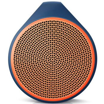 罗技（Logitech） X100 无线便携音箱+麦克风 亮丽橙