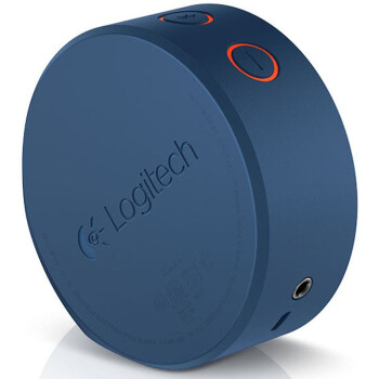 罗技（Logitech） X100 无线便携音箱+麦克风 亮丽橙