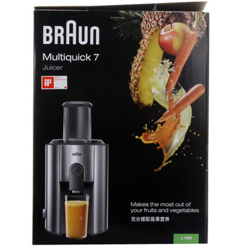 
                                        
                                                            博朗（Braun）  榨汁机 家用 不锈钢 多功能 果汁机 J700                
