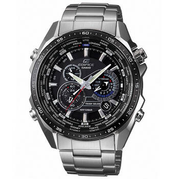 卡西欧(casio)手表 edifice系列 全钢太阳能运动男表 eqs-500db-1a1dr