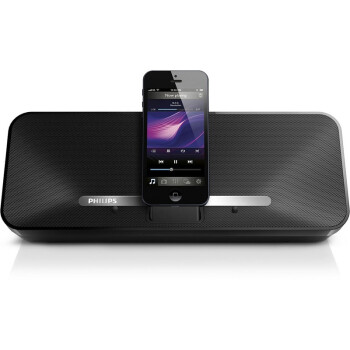 
                                飞利浦（PHILIPS）AD385 苹果iphone6S/6Plus/5/ipad/ipod充电器 音乐底座音箱 蓝牙家居音响 超大锂电 黑色            