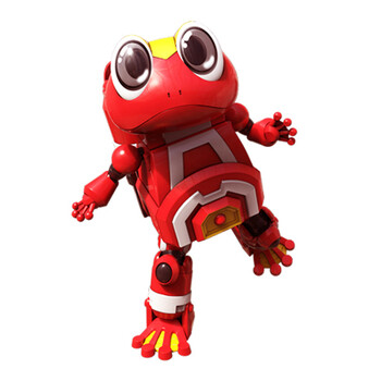 灵动创想快乐酷宝儿童玩具 熊猫酷宝 变形玩具合体六一儿童节礼物