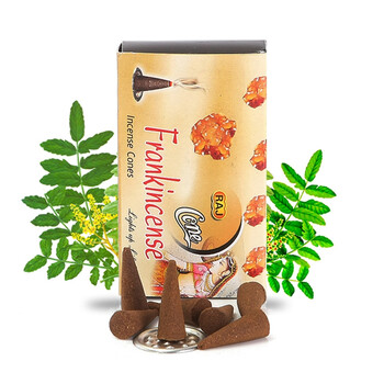 
                                        RAJ印度香 乳香Frankincense 印度原装进口手工香薰熏香塔香|184 小盒                  