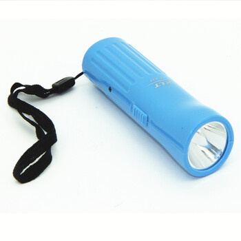 KLT快灵通 SE-822充电式LED带验钞功能手电筒 1W LED灯珠手电 便携式手电 蓝