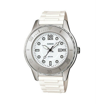 casio 卡西欧 女士baby-g系列圆形石英手表 ltp1330-7a 白色