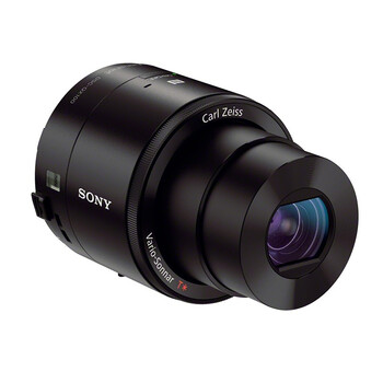 索尼（SONY） DSC-QX100 镜头式数码相机 黑色（2020万有效像素 28mm广角蔡司镜头 WIFI/NFC随时分享）