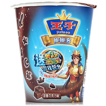 > 王子脆脆多-巧克力口味30g