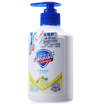 
                                        【京东超市】舒肤佳洗手液柠檬清新型250ml（除菌清洁 新老包装随机发货）                