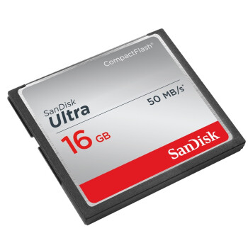 
                                        闪迪（SanDisk）至尊高速CompactFlash存储卡 CF卡 16GB 333X 读速50MB/s                