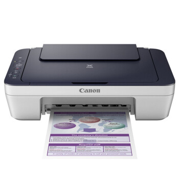 佳能（Canon） E408 经济彩色喷墨一体机 （打印 复印 扫描）