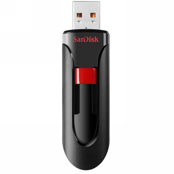闪迪（SanDisk）酷悠（CZ60）128GB U盘 黑红