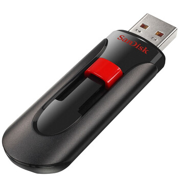 闪迪（SanDisk）酷悠（CZ60）128GB U盘 黑红