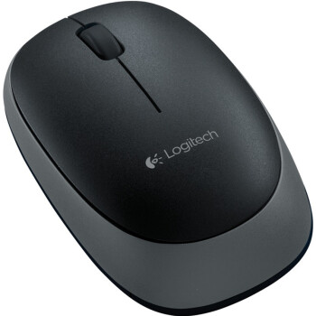 罗技（Logitech） M165 无线鼠标 黑色