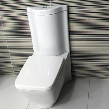 欧路莎普通马桶分体座便器洁身器 ols-985 400坑距