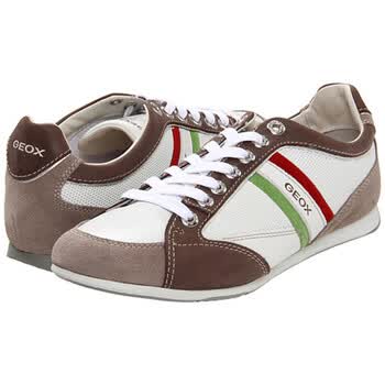 geox健乐士2014新款男鞋运动鞋uomo andrea 6专柜正品 white/taupe 41
