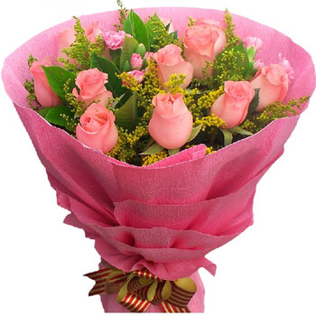 鲜花速递生日 情人节鲜花预定 12朵玫瑰花束 生日鲜花快递全国鲜花