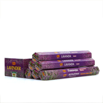 RAJ印度香 薰衣草Lavender 印度原装进口手工香薰熏香线香|小盒 102