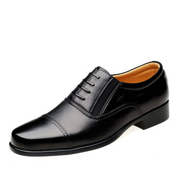 金猴jinho07a校尉鞋部队配发牛皮三节头 商务正装 春秋款牛皮功勋鞋男