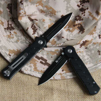 > 百易达 工具刀 啄木鸟134am(户外探险,救生军刀,多用途折叠刀)