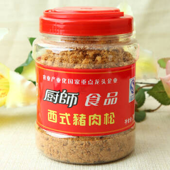 厨师 西式猪肉松200g*3罐