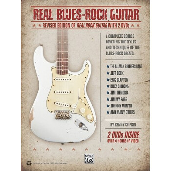 【】Real Blues-Rock Guitar [With 2