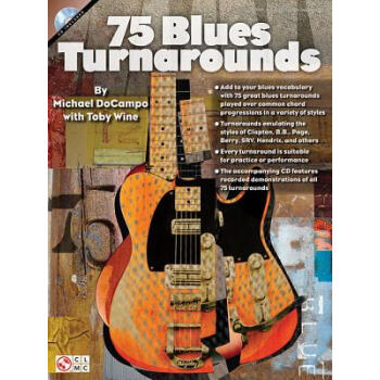 【】75 Blues Turnarounds [With CD