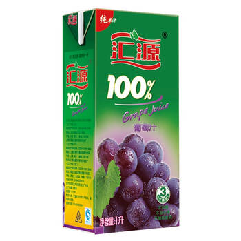 汇源100%葡萄果汁1l 盒装【图片 价格 品牌 评论】-京东
