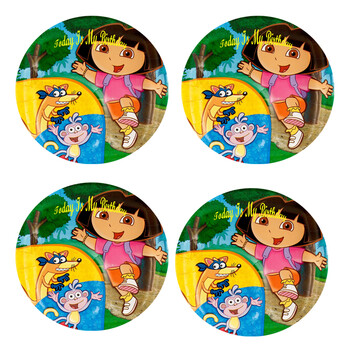 
                                        孩派/生日派对道具/主角胸章/派对用品/生日派对装饰/多拉Dora/个                