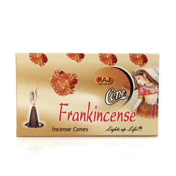 
                                        RAJ印度香 乳香Frankincense 印度原装进口手工香薰熏香塔香|184 小盒                  