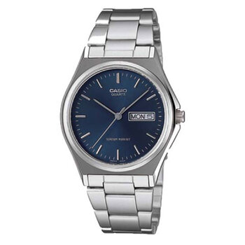 casio 卡西欧 男士quartz系列石英表 mtp-1240d-2a 蓝色