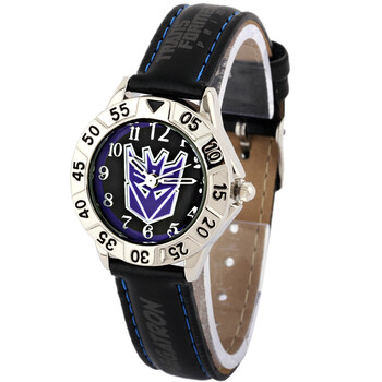 变形金刚(transformers)手表夜光皮带石英表卡通学生表男孩儿童手表tf