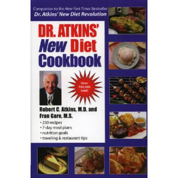 【】Dr. Atkins New Diet Cookbook