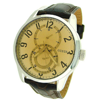 guess 盖尔斯 男士时尚精美石英表 u10646g1 金色