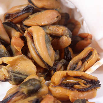 金海渔仓 淡菜干200g 野生青口肉 新鲜贻贝海红肉 海鲜海味干货图片