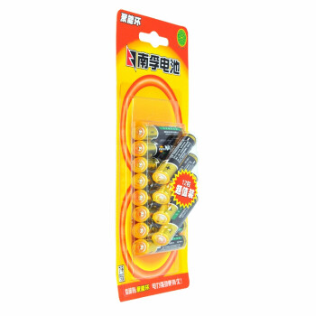 
                                                                                南孚(NANFU)7号电池12粒 七号碱性 聚能环3代 适用玩具血压计血糖仪挂钟键盘遥控器等                