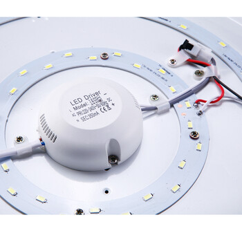 
                                        V-POWER LED吸顶灯 现代简约纯白卧厨卫阳台吸顶灯MB5004 12W                
